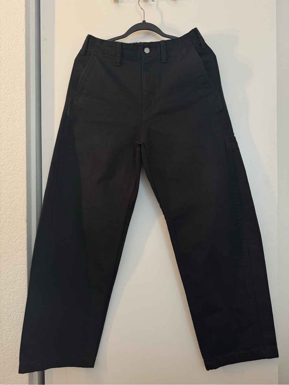 GU Men’s Barrel Leg Work Pants Size Small (Black)